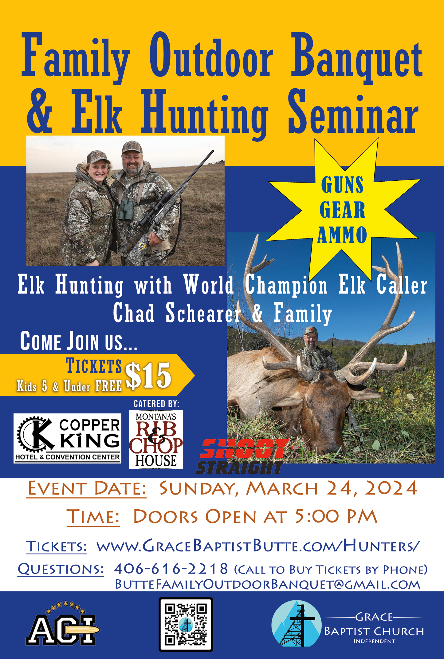 Family Outdoor Banquet & Elk Hunting Seminar